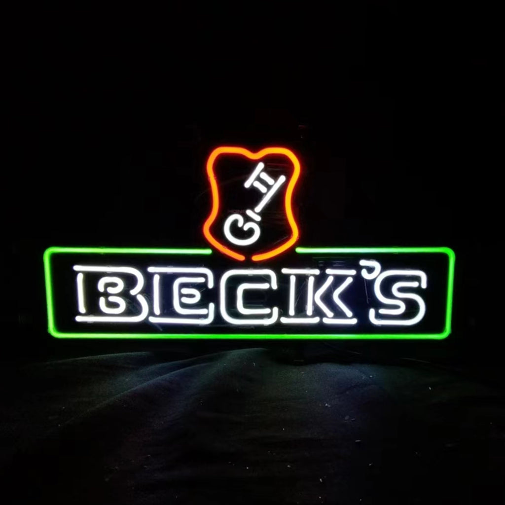 Beck's Beer Neon Light Sign