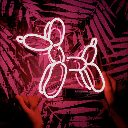 Balloon Dog Neon Signs Light