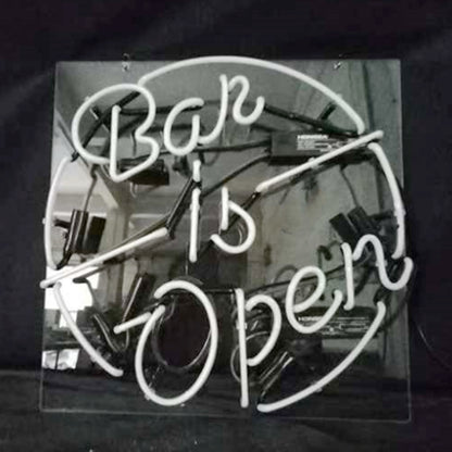 Bar is Open Neon Sign