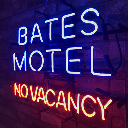 Bates Motel No Vacancy Neon Signs