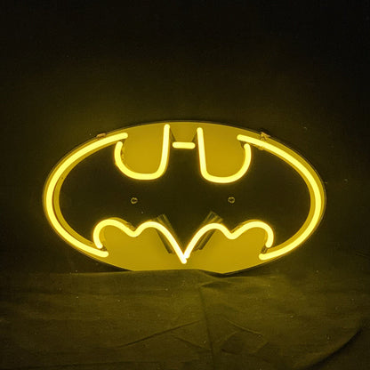 "Batman Bat neon signs with Acrlic Printed- perfect for business shop, bars, homes wall night lamp"