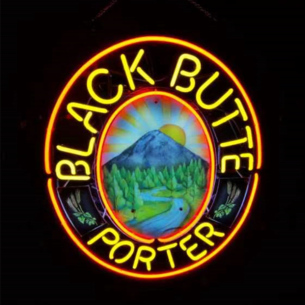 Black Butte Porter Neon Light Sign