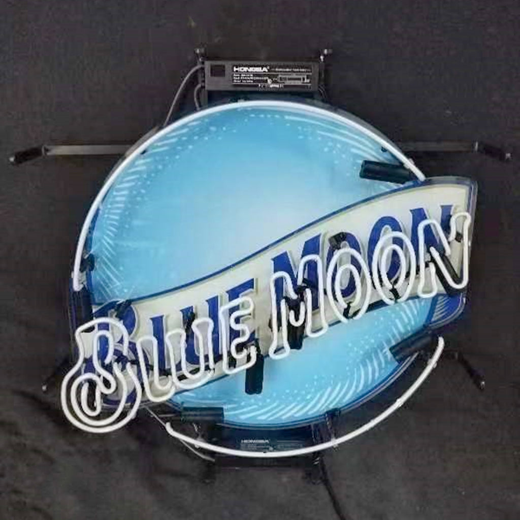 Blue Moon Beer Logo Neon Signs