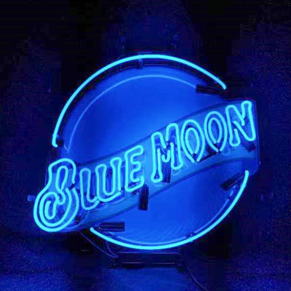 Blue Moon Beer Logo Neon Signs