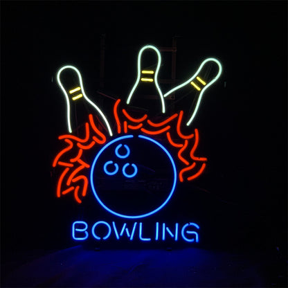 Bowling Balls Neon Signs