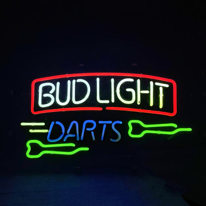 Bud Light Darts Neon Light Sign