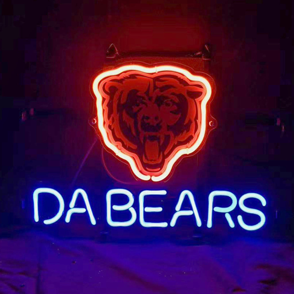 Chicago Da Bears Neon Signs Light