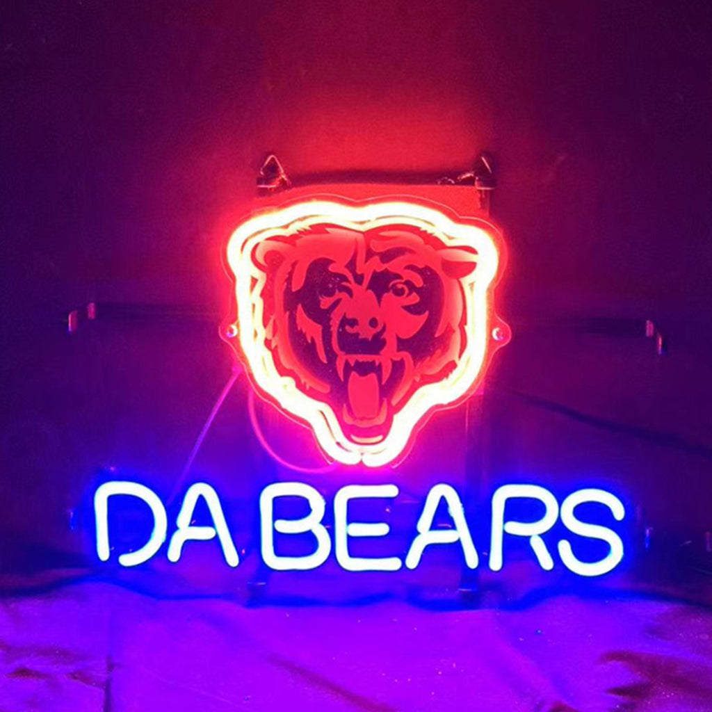 Chicago Da Bears Neon Signs Light