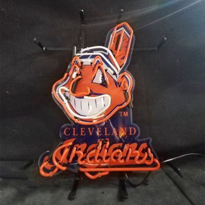 Cleveland Indians Neon Signs