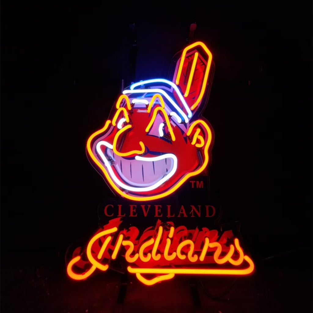 Cleveland Indians Neon Signs