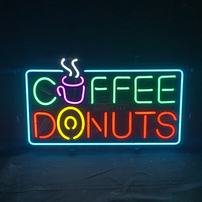 Coffee Donuts Neon Signs