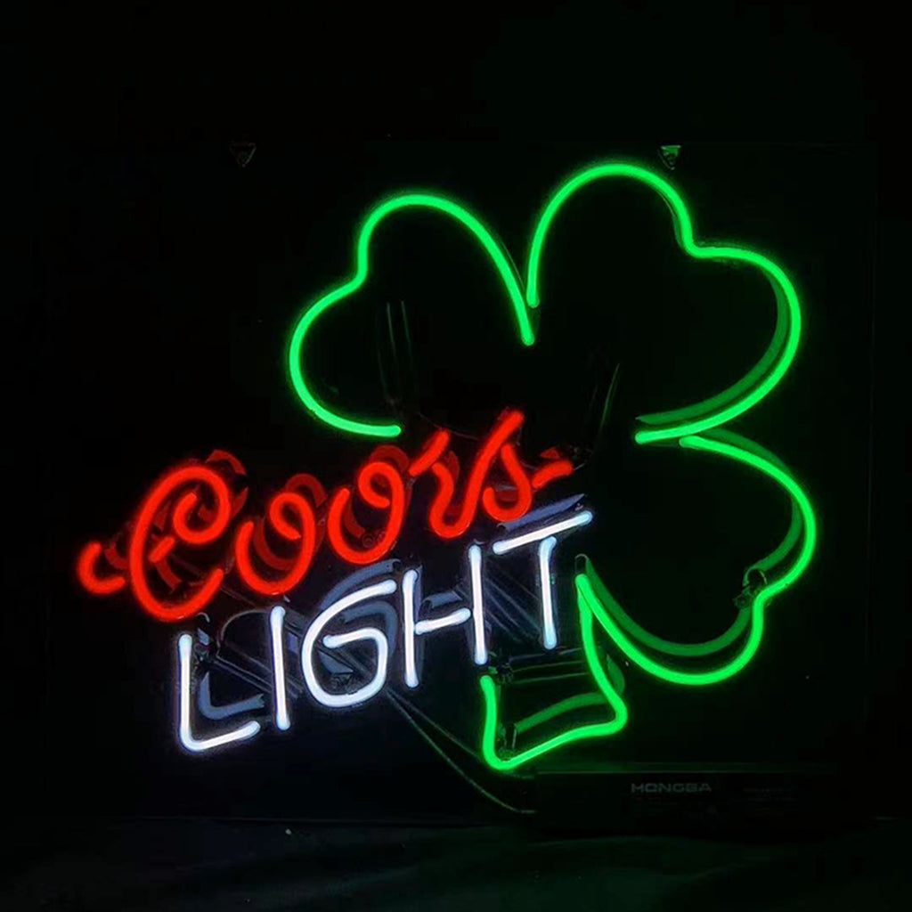 Coors Light Clover Neon Signs Light