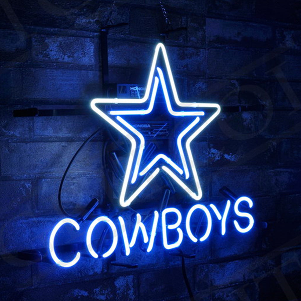 Dallas Cowboys Neon Signs Light