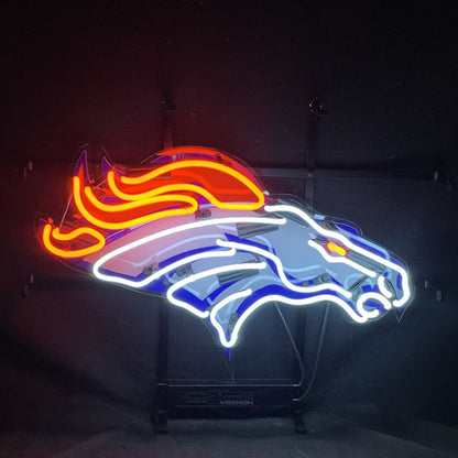 Denver Broncos Horse Neon Signs Light