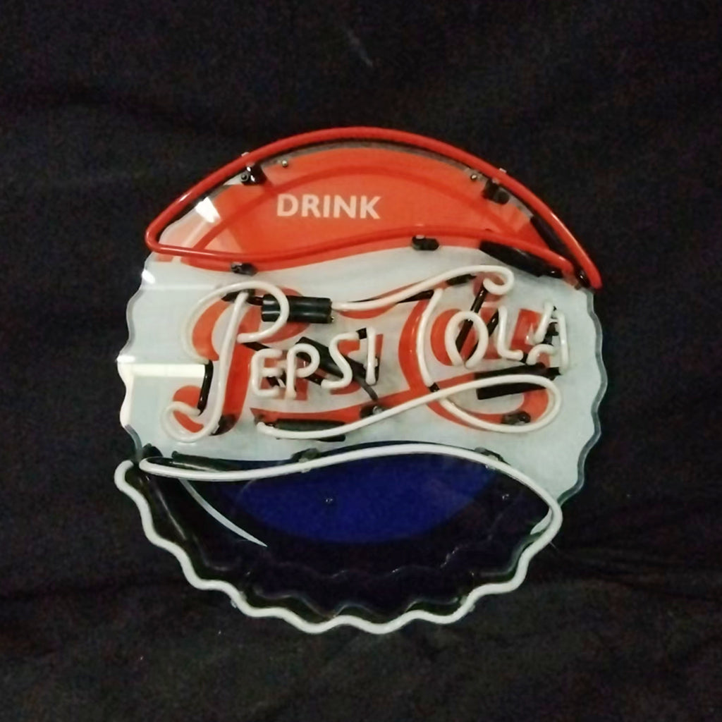 Custom Sign Pepsi Pepsi Cola Classic Logo Neon Signs Classic Logo with UV-printed Decor ...