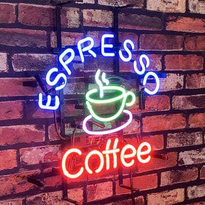 Espresso Coffee Neon Light Sign