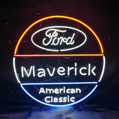 Ford Maverick American Classic Neon Signs