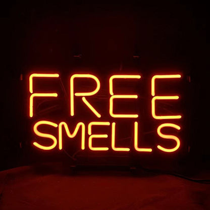 Free Smells Neon Signs