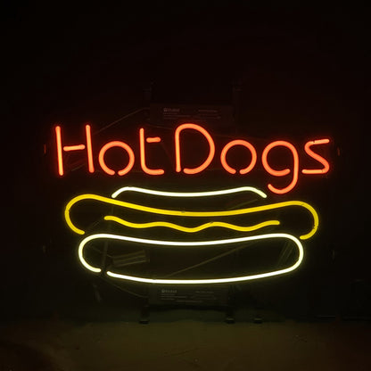 Hot Dogs Neon Sign