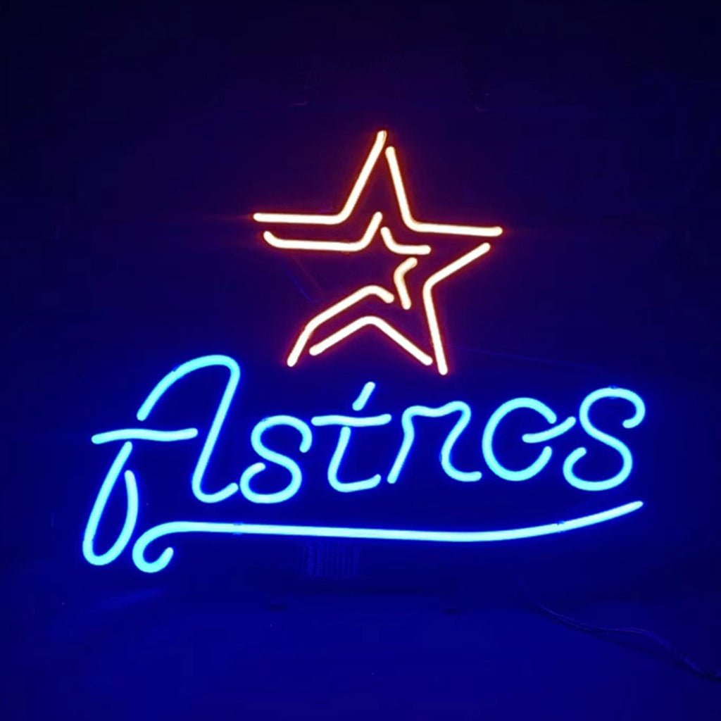 Houston Astros Sport Logo Neon Signs