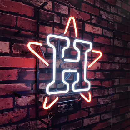 Houston Astros Neon Sign Light