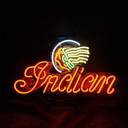 Indians Motorcycle Neon Signs