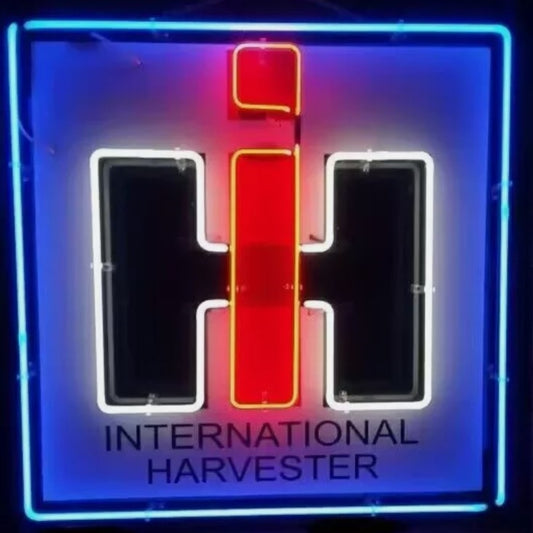 International Harvester Real Neon Sign