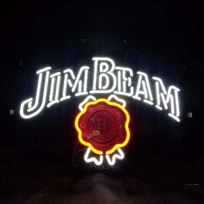 Jim Beam Whiskey Neon Light Sign