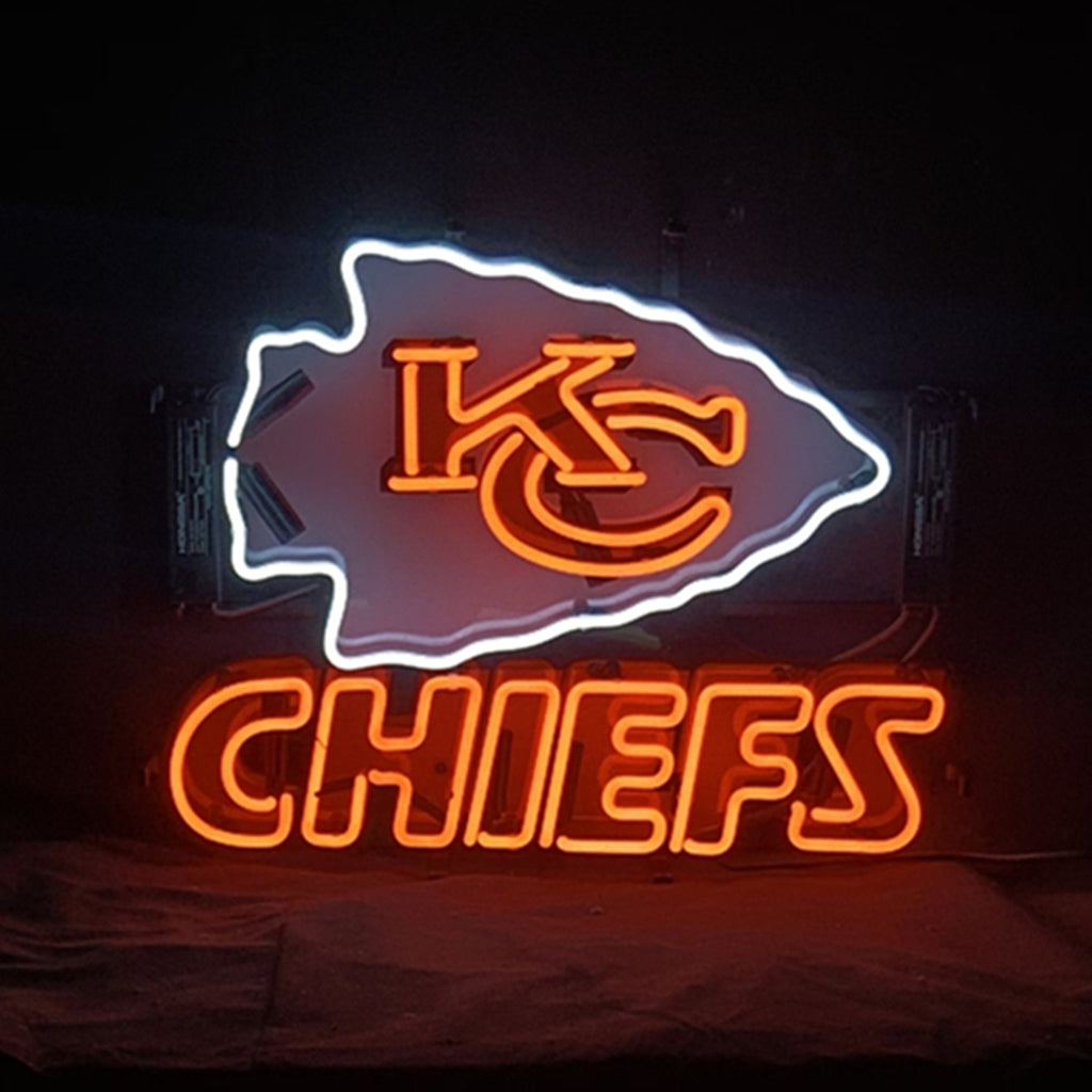 KC Chiefs Sport Logo Neon Signs with Acrylic Logo