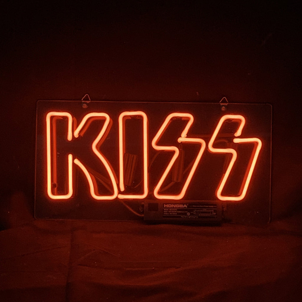 "Kiss neon signs- perfect for business shop, bars, homes wall night lamp"