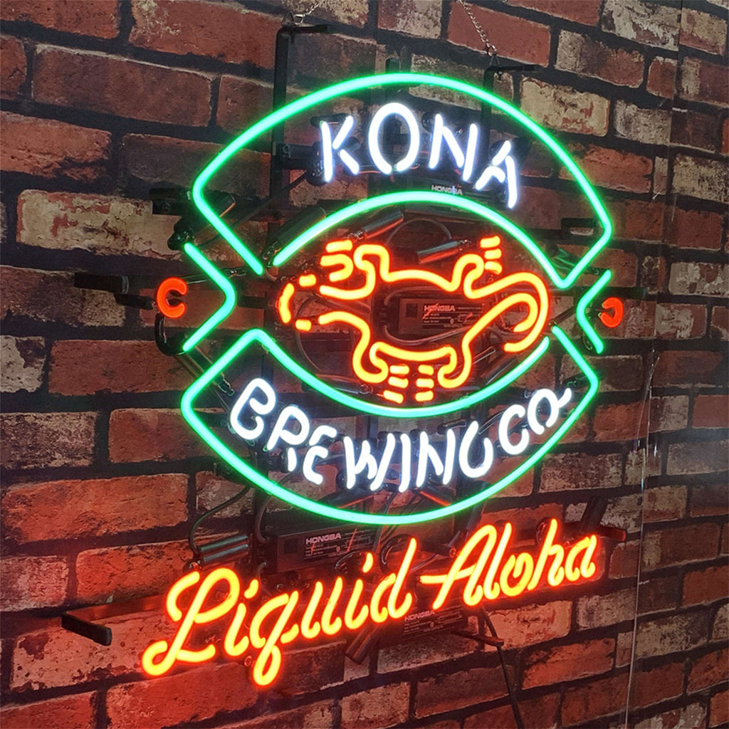 Kona Brewing Co. Liquid Aloha Neon Light Sign