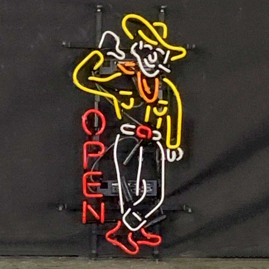 Las Vegas Cowboy Open Neon Signs