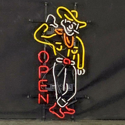 Las Vegas Cowboy Open Neon Signs