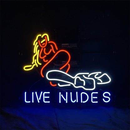 Live Nudes Girl Neon Signs Light