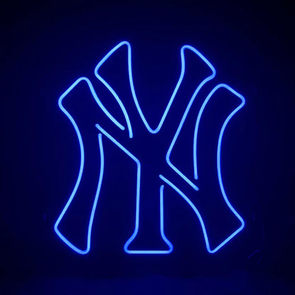NY New York Yankees Baseball Neon Signs