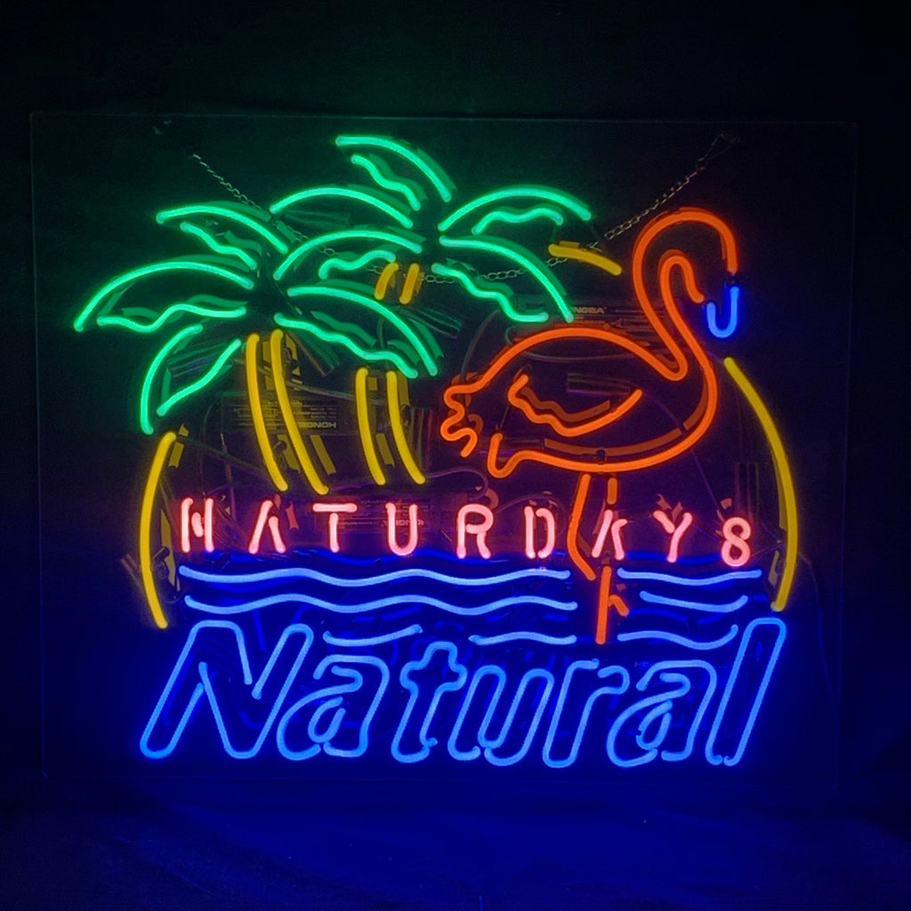 Natural Days Flaminigo Palm Tree Neon_Signs