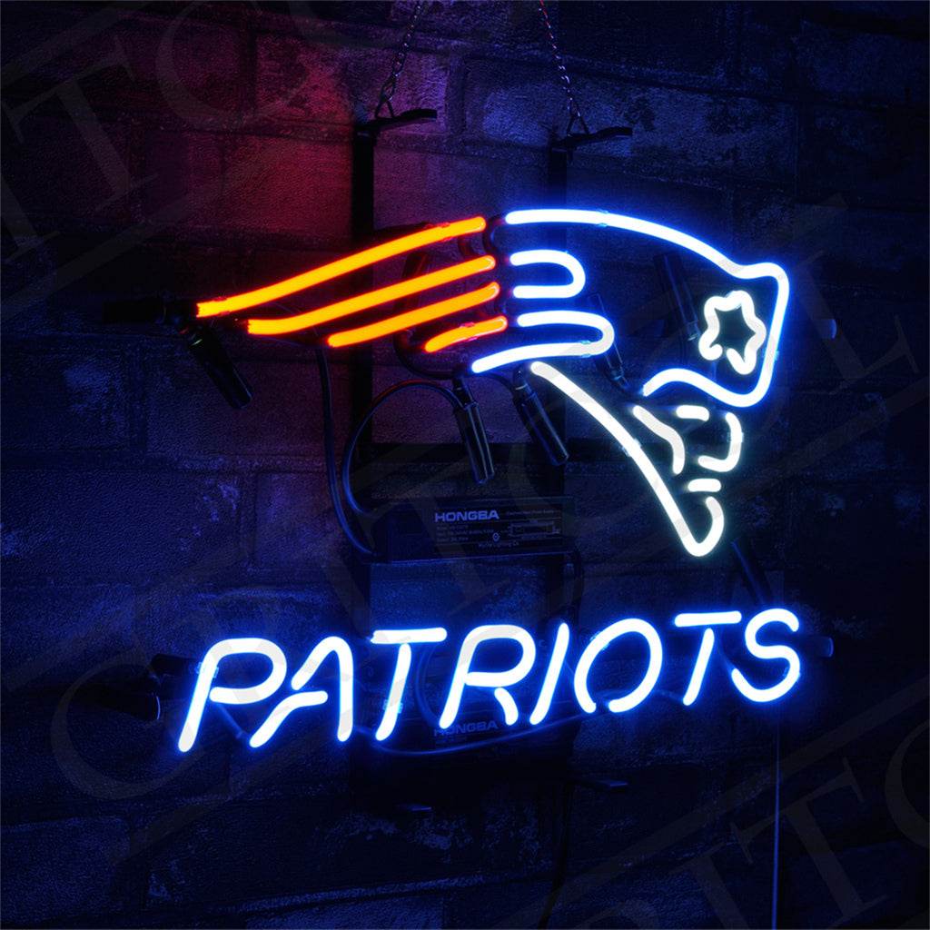 New England Patriots Neon Signs Light