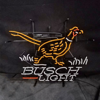 Pheasant Busch Light Neon Signs