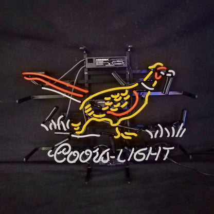 Pheasant Coors Light Neon Light Sign