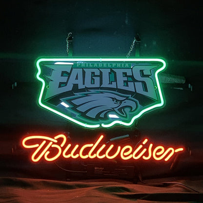 Philadelphia Eagles Budweiser Neon Signs