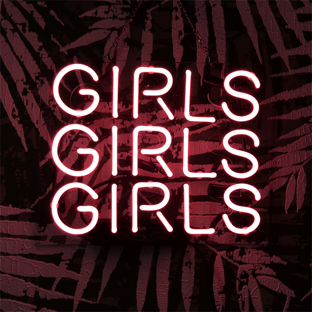 Girls Girls Girls Neon Signs