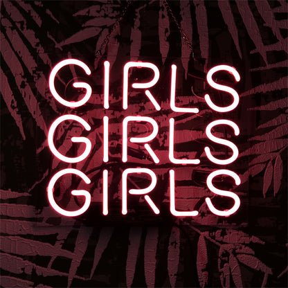 Girls Girls Girls Neon Signs