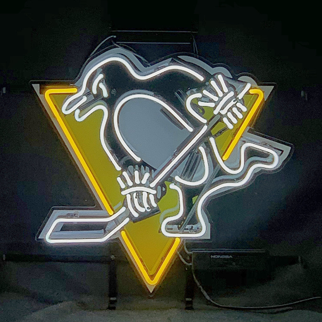 Pittsburgh Penguins Hockey Neon Signs