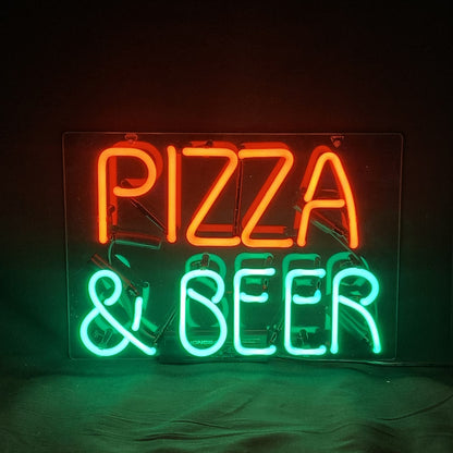 Pizza & Beer Neon Signs Light