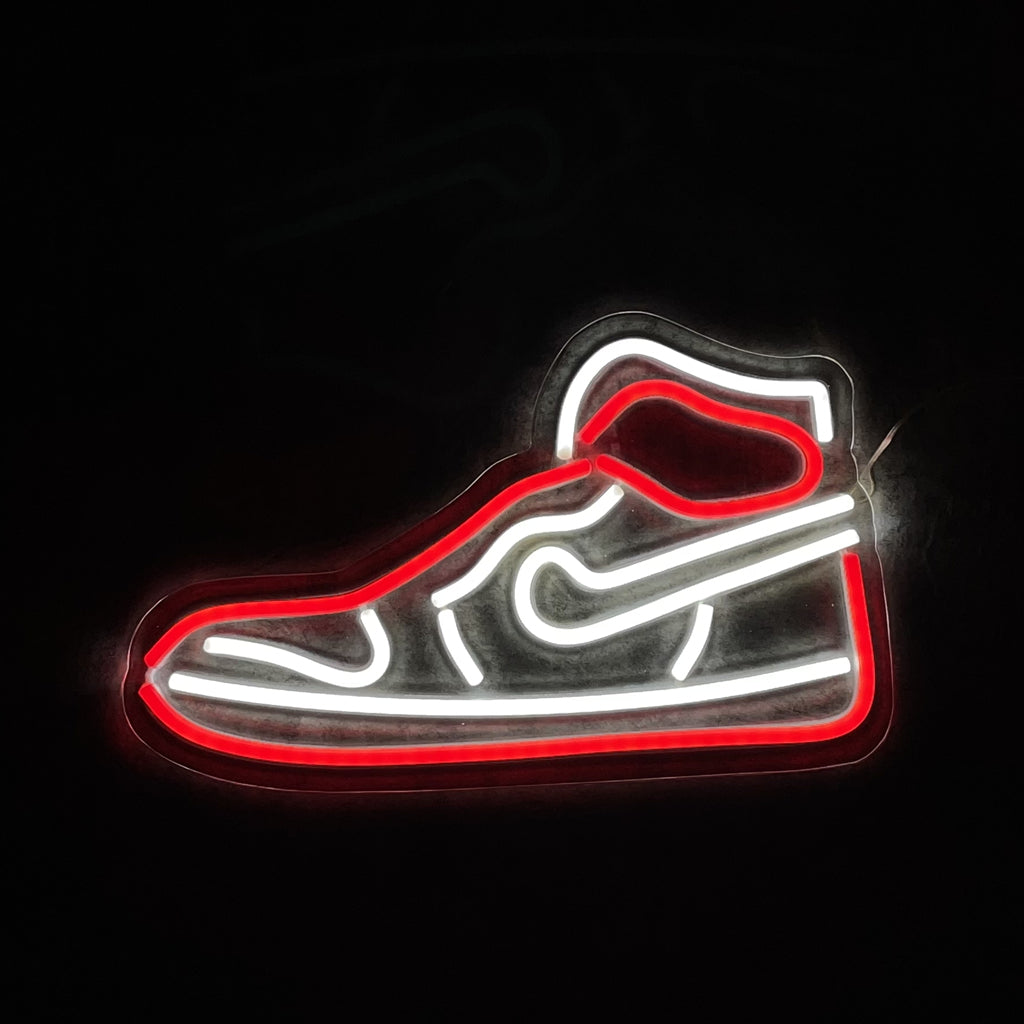 Red Sneaker LED Neon Light