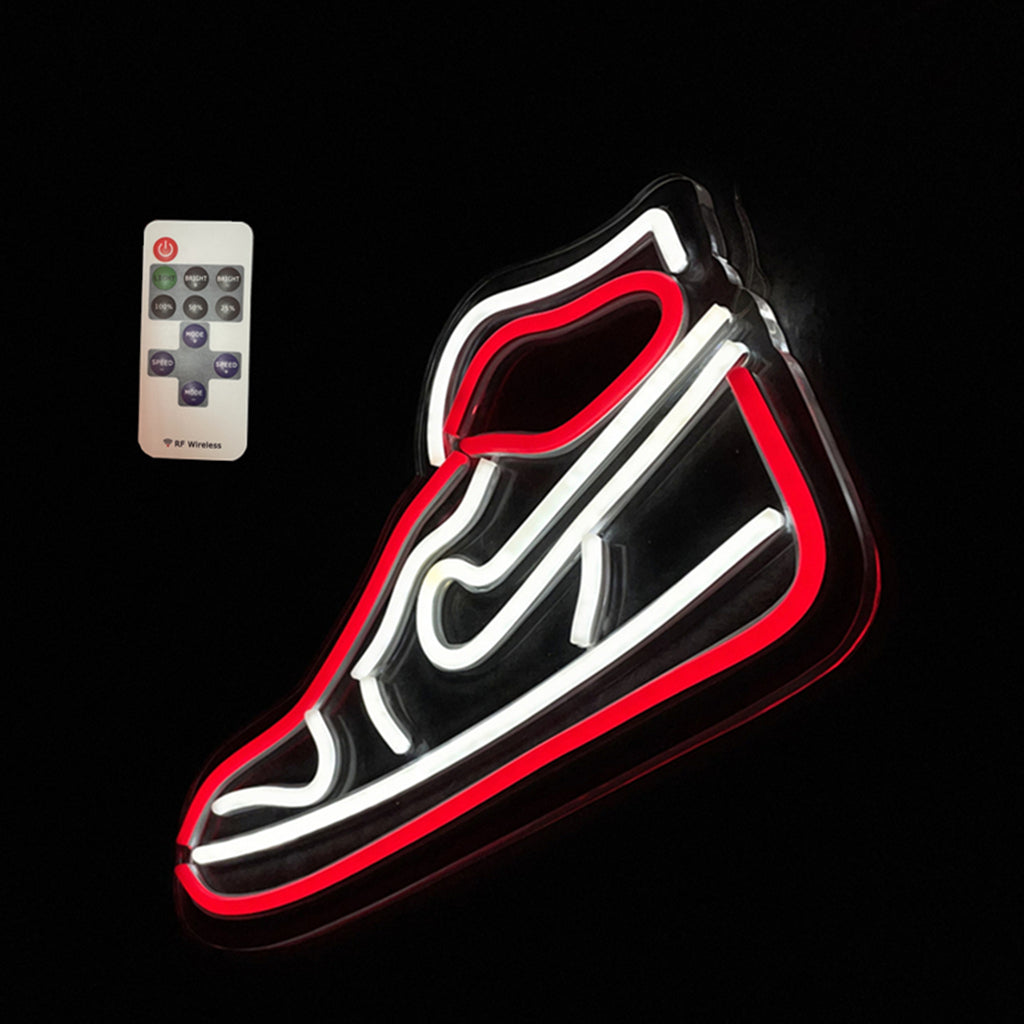 Red Sneaker LED Neon Light