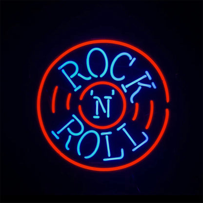 Rock N Roll Neon Signs Light