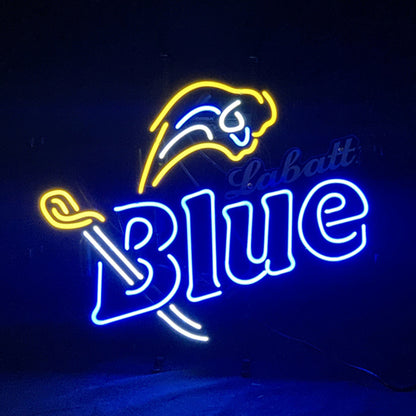 Labatt Blue Beer Rams Neon Signs