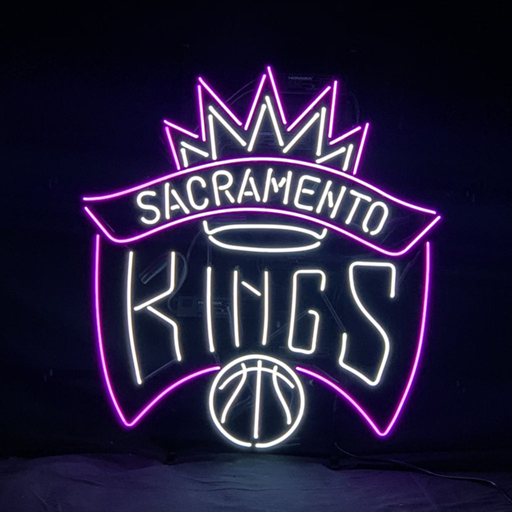 Sacramento Kings Basketball Neon Signs Light