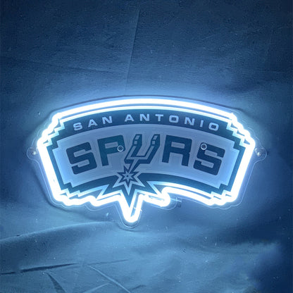 San Antonio Spurs Sport Logo Neon Signs